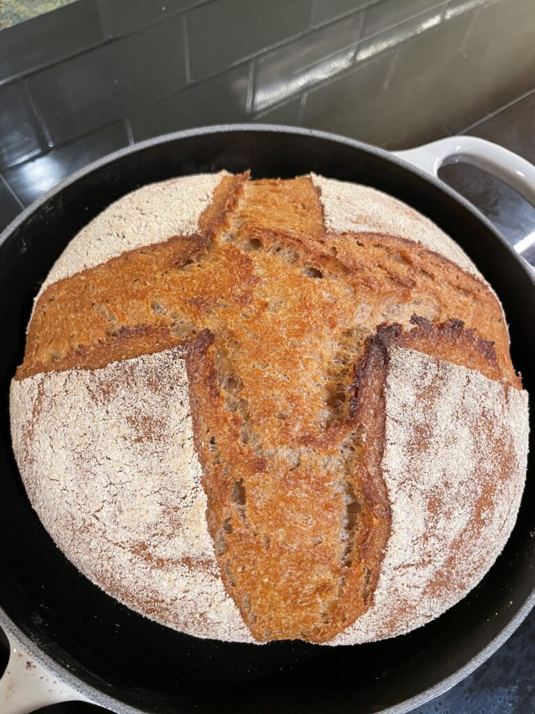 round sourdough