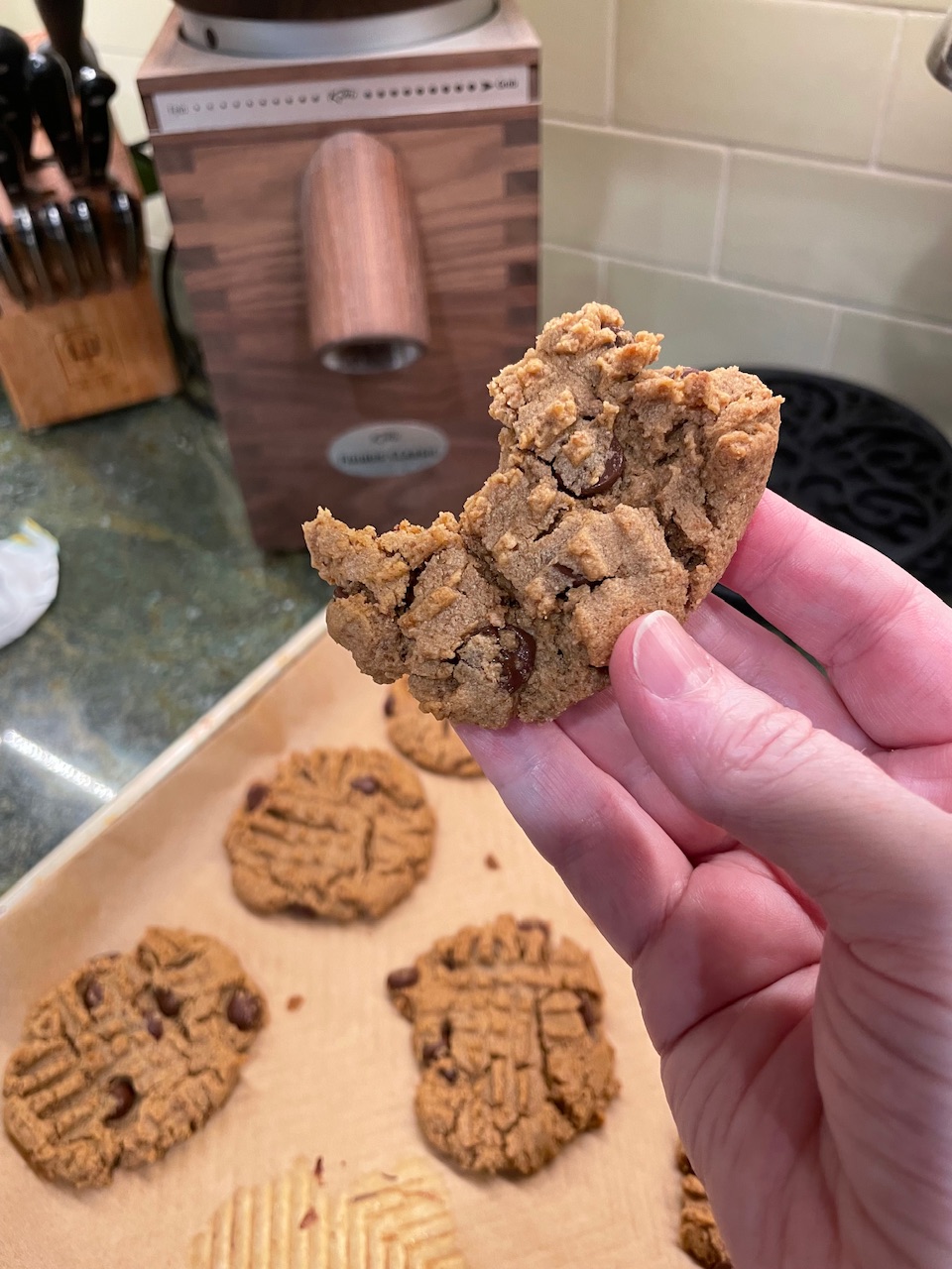 peanut butter chocolate chips cookies
