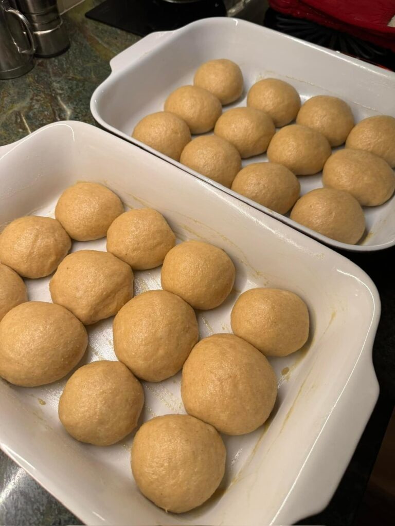 dinner roll dough