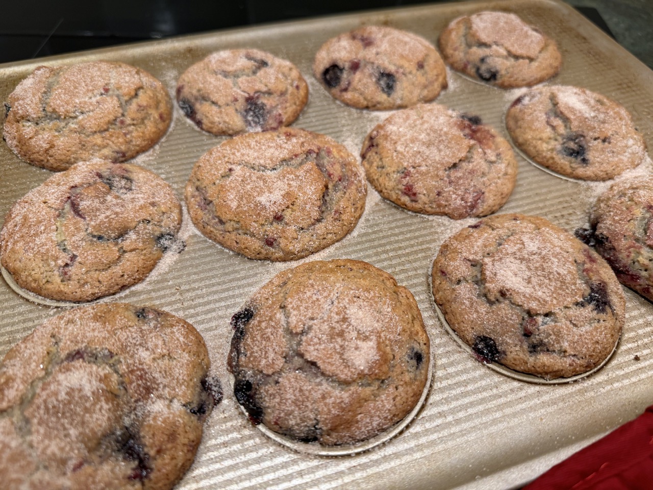 blueberry muffins